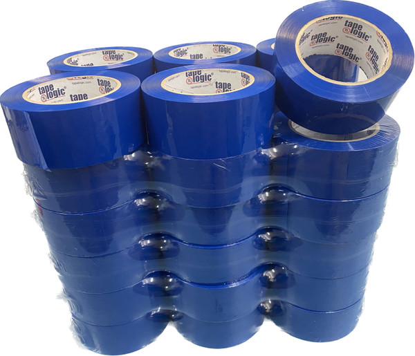 Blue Carton Sealing Tape 2" x 110 Yards 2 Mil 36 Rolls