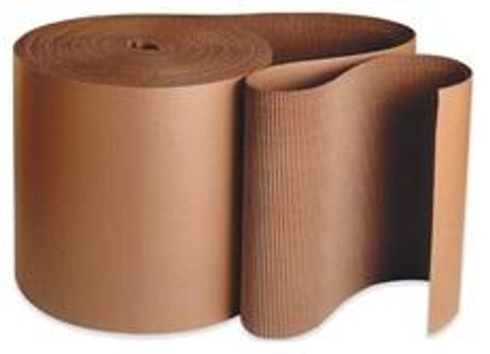 Singleface Corrugated Cardboard Rolls A Flute, B Flute Corrugated Wrap