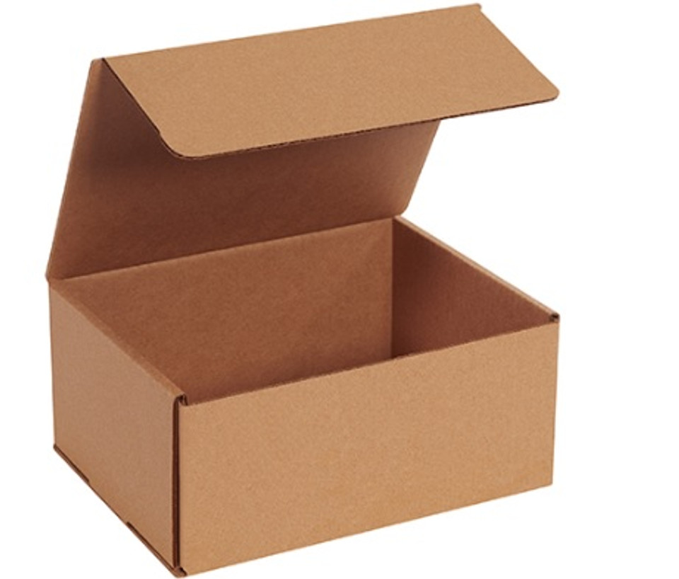 9" x 7" x 4" Kraft Corrugated Mailers 50 / Bundle