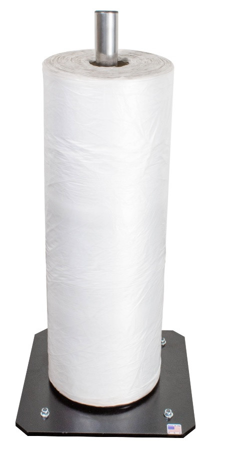 36" Economy Poly Bag Poly Tubing Stand Dispenser