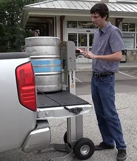 Lift'n Buddy Keg Lifter Battery Operated Hand Truck Dolly