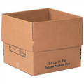 18" x 18" x 16" (200#/ECT-32) Kraft Corrugated Deluxe Packing Boxes
