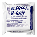 4 1/2" x 4" x 1 1/2" - 15 oz. Re-Freez-R-Brix™ Cold Bricks 