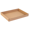 15" x 12" x 1.75" (ECT-32) Kraft Corrugated Cardboard Trays