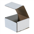 5" x 5" x 3" (ECT-32-B) White Corrugated Mailers