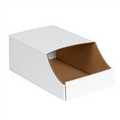 7" x 12" x 4 1/2"  Stackable Bin Boxes - Fits 12" Shelf