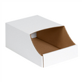 8" x 12" x 4 1/2"  Stackable Bin Boxes - Fits 12" Shelf