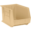 18" x 11" x 10" Ivory  Plastic Stack & Hang Bin Boxes - Fits 18" Shelf