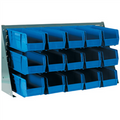 36" x 8" x 19"  Bench Rack Bin Organizer