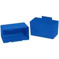 5 1/8" x 2 3/4" x 3" Blue  Shelf Bin Cups