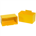 5 1/8" x 2 3/4" x 3" Yellow  Shelf Bin Cups