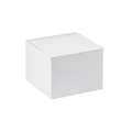 8" x 8" x 6" White Chipboard Gift Carton Boxes