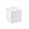 8" x 8" x 8 1/2" White Chipboard Gift Carton Boxes