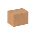 6" x 4 1/2" x 4 1/2" Kraft Chipboard Gift Carton Boxes 