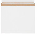 13.25" x 11" (100% Recycled Paperboard) Self-Seal Side Loading White Utility Flat Mailers