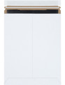 9.75" x 12.25" Self-Seal White Flat Mailers .028 Strong Lightweight Chipboard