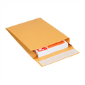 9" x 12" x 2" Self-Seal Expandable Paper Stock Kraft Business Envelopes.