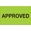 "Approved" (Fluorescent Green) Production Labels