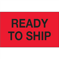 "Ready To Ship" (Fluorescent Red) Production Labels