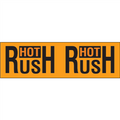 "Hot Rush" (Fluorescent Orange) Pallet Corner Labels