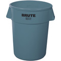 Rubbermaid® Brute® Trash Can - 44 Gallon, Gray 32" x 24"