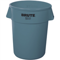 Rubbermaid® Brute® Trash Can - 55 Gallon, Gray 33" x 26"