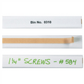 1" x 6"  Open-Edge™ Plastic Label Holders