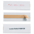 2" x 6"  Open-Edge™ Plastic Label Holders