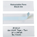 2" x 6"  HOL-DEX®  Self-Adhesive Plastic Label Holders