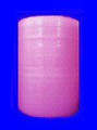 3/16" Small Anti-Static Pink Bubble Cushioning Wrap Perforated every 12".