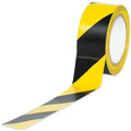 Striped Vinyl Safety Tape Yellow and Black