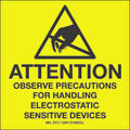 "Attention Observe Precautions" Labels