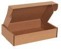 12" x 8" x 2 3/4" (200#/ECT-32-B) Kraft Deluxe Literature Corrugated Cardboard Mailers