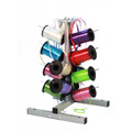 Tree Stand Dispenser holds 12 spools of gift wrapping Curling Ribbon 