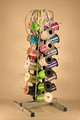 Tree Stand Dispenser holds 24 spools of gift wrapping Curling Ribbon