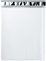 Size #4 9.5"x13.5" White Poly Bubble Mailer with Peel-N-Seal