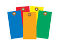3 3/4" x 1 7/8" Colored Tyvek® Shipping Inventory Tags are Tough Durable / Tear, Chemical, Moisture and Mildew Resistant.