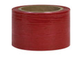 3" Red Stretch Wrap Bundling Plastic Film