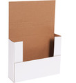 12" x 9" x 3" White Easy-Fold Mailers 50/Bundle