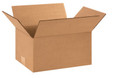 12 1/4" x 9 1/4" x 6" (ECT-32) Kraft Corrugated Cardboard Shipping Boxes