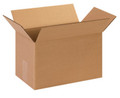 13" x 8" x 6" (ECT-32) Kraft Corrugated Cardboard Shipping Boxes