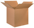 25" x 25" x 25" (DW/ECT-48) Heavy-Duty Double Wall Kraft Corrugated Cardboard Shipping Boxes