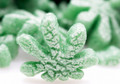 Excellent Cushioning and Superior Shock Absorption Green Cannabis Leaf Shaped Packing Peanuts