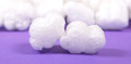 White Puffy Cloud Shaped Packing Peanuts. Environmentally Friendly to all Ecosystems such as Lakes, Streams, Rivers, & Oceans