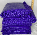 3 - 10 Foot sections of 5/16" medium Purple Bubble Wrap