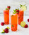Strawberry, lemon, mago, juice