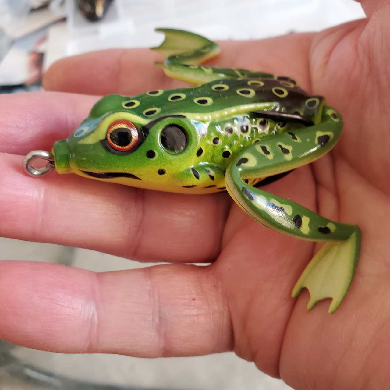 Blue Gill Rattler - hollow body frog lure