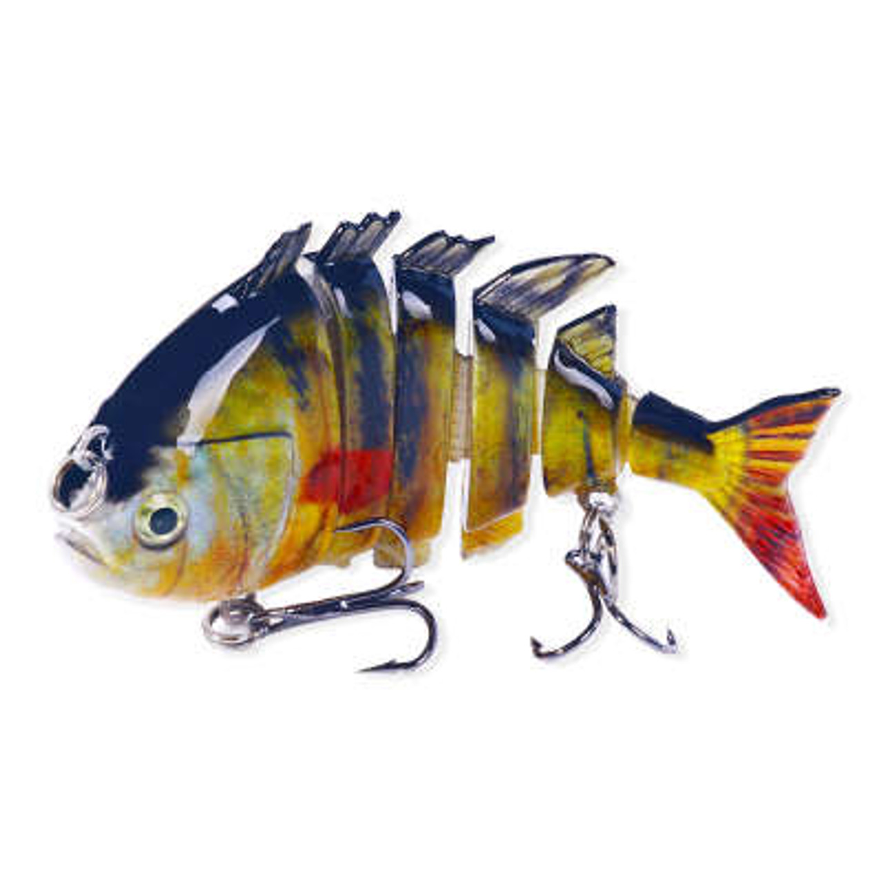 3 Bluegill Sunfish Swimbaits 6 Segments 3 colors to choose.