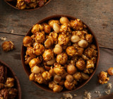 Overhead view of Macadamia CaramelCrisp with ingredients