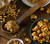 Overhead view of CaramelCrisp with ingredients
